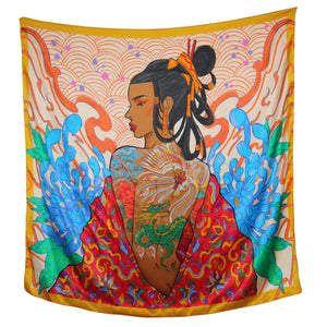 Bijin Silk Scarf